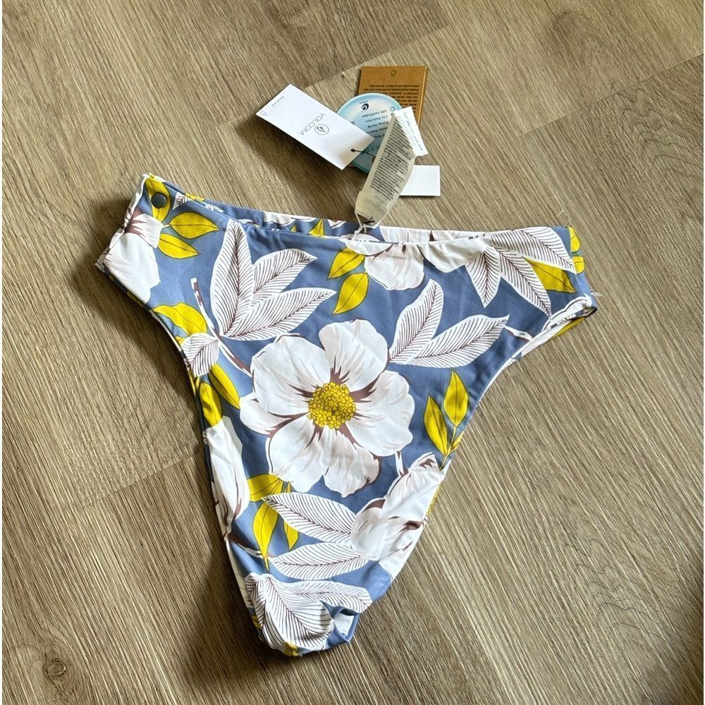 VOLCOM VACAY BOUQUET RETRO BIKINI BOTTOM SIZE S - Picture 5 of 6